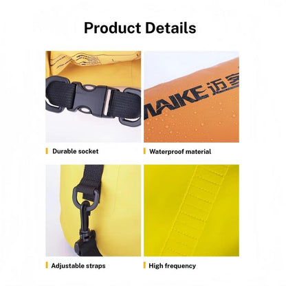 Outdoor Sports Waterproof Bag,Drybag,2L/ 5L/10L/15L/20L/25L/30L Multi-Color Waterproof Bag, Travel Waterproof Bag, Durable Fabric Suitable for Travel, Swimming, Beach, Rowing, Surfing, Hiking