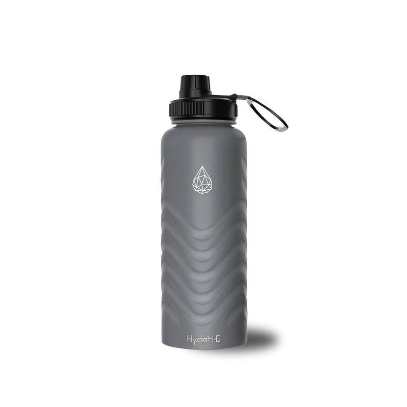 HYDRO H2O Vital Flask 2.0 25/32Oz Stainless Steel Water Bottle – BPA Free, Double-Wall Vacuum Insulated, Leak-Proof, Non-Toxic