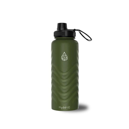 HYDRO H2O Vital Flask 2.0 25/32Oz Stainless Steel Water Bottle – BPA Free, Double-Wall Vacuum Insulated, Leak-Proof, Non-Toxic